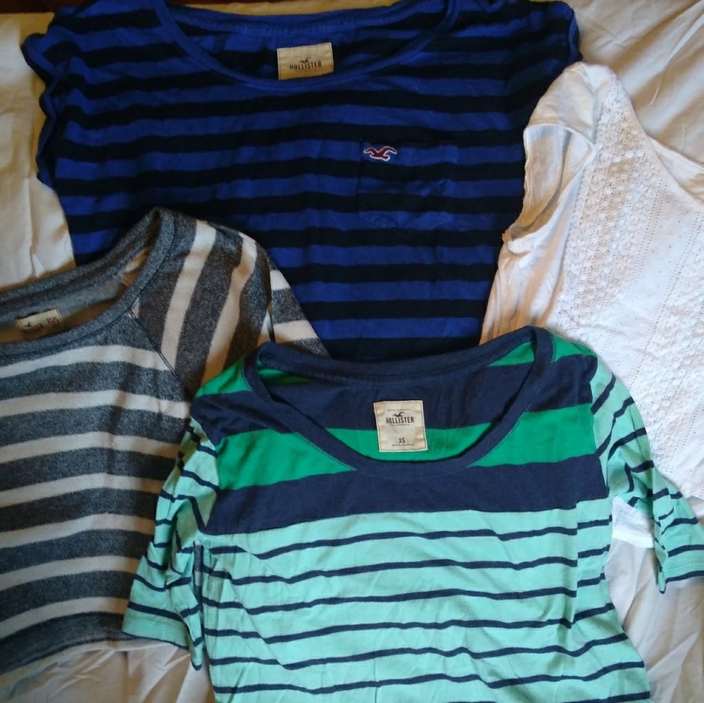 ✨BUNDLE✨.   Hollister crop tops
